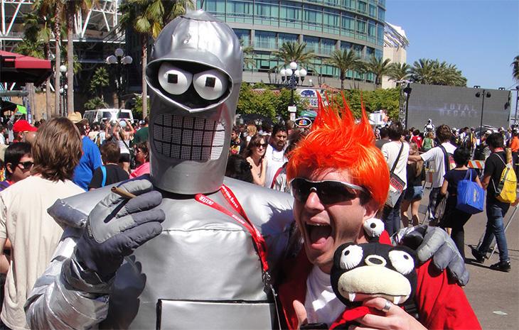 Bender the sarcastic robot